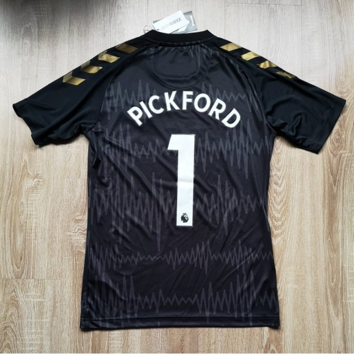 Everton 2019/20 Third Goalkeeper Shirt with Pickford #1, Soccer Jerseys, 004SSA, Umbro