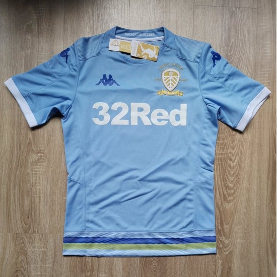 Leeds United 2019/20 100th Anniversary Third Shirt with Bamford #9