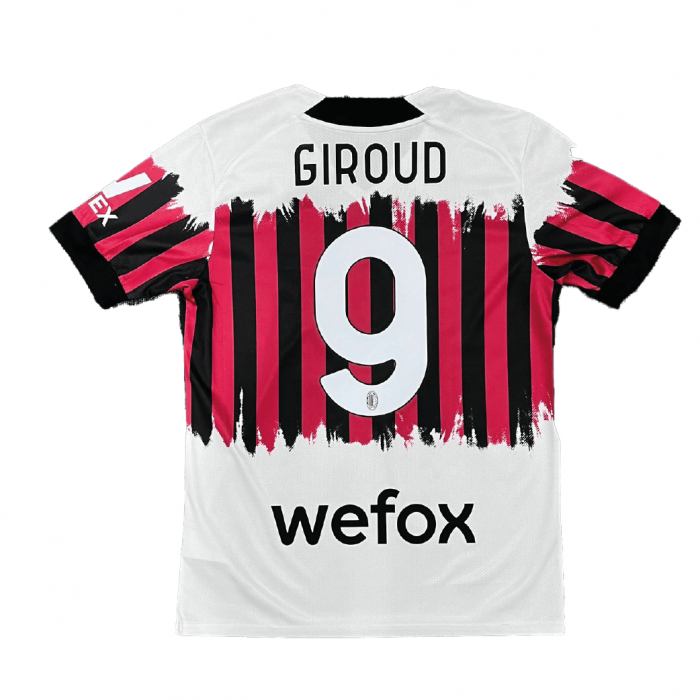AC Milan x Nemen 2021/22 Fourth Shirt With Giroud 9 (Serie A Full Set Version) - Size M
