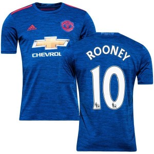 MANCHESTER UNITED 2016-2017 AWAY SHIRT WITH ROONEY #10, Soccer Jerseys, AI6704 / CUST00584, Adidas