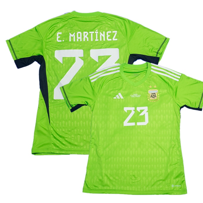 [PRE-OWNED / BNWT] ARGENTINA HOME GK 2022 WITH MARTINEZ #22 - S SIZE