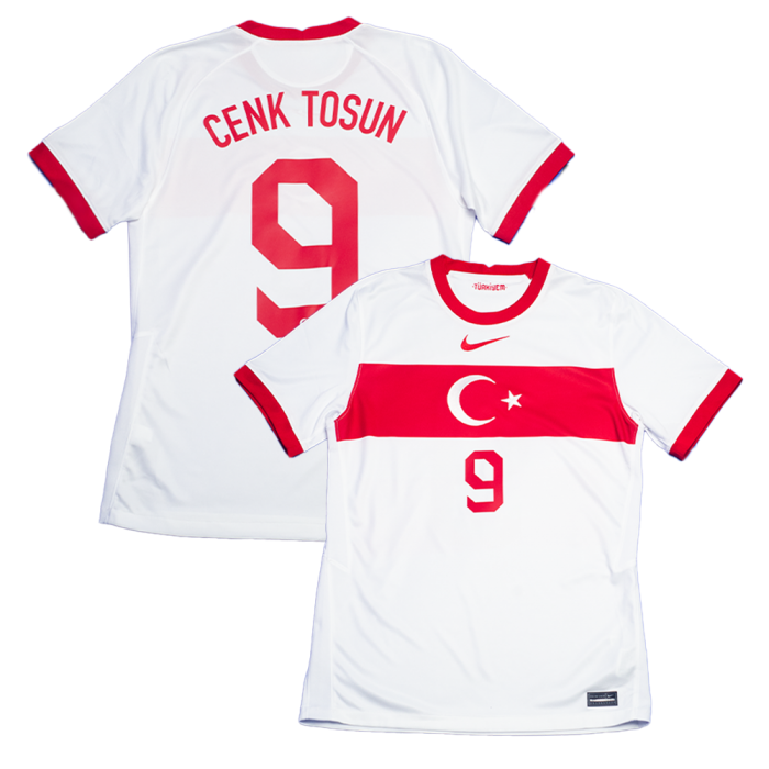 [PRE-OWNED / BNWT] TURKIYE HOME 2021 WITH CENK TOSUN #9 NNS - SIZE S