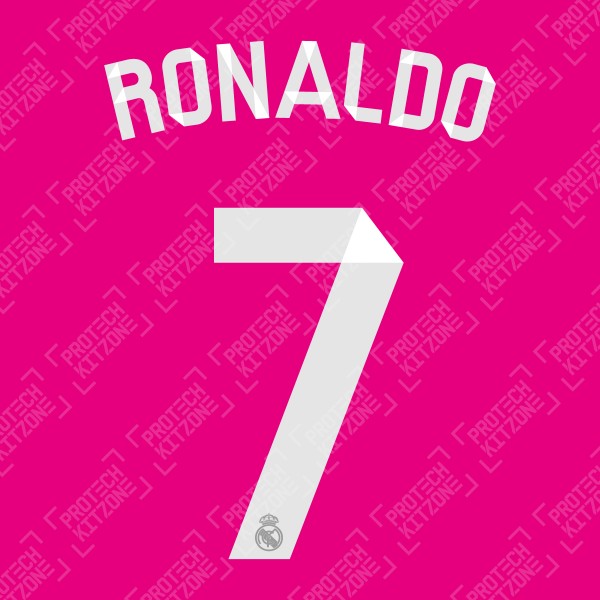Ronaldo 7 (Official Real Madrid 2014/15 Away / Third Name and Numbering)