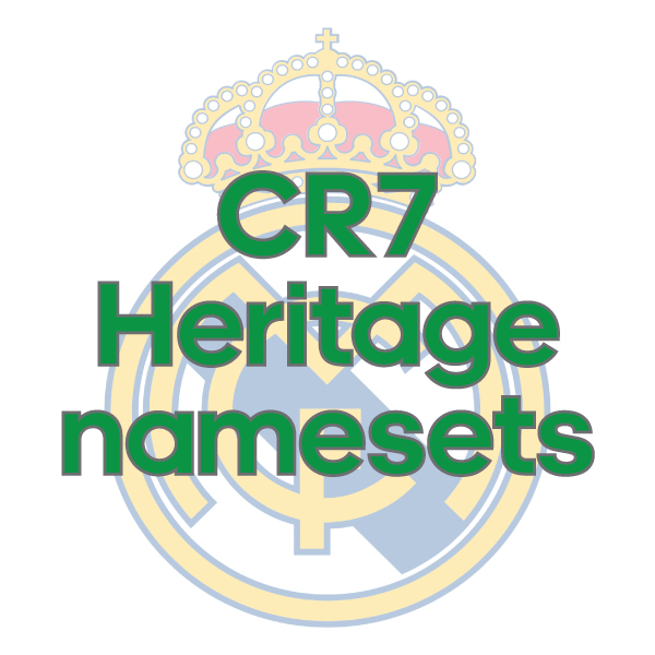 Cristino Ronaldo 7 Heritage Namesets