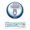 UEFA Euro 2020 Champions (Sleeve) + Foundation Badges 