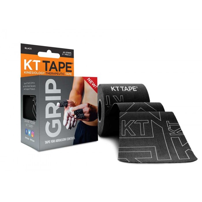 KT Tape Original Cotton Grip Tape - Black, KT Tape Original, KT-ACOR5PCT-BLK, KT Tape