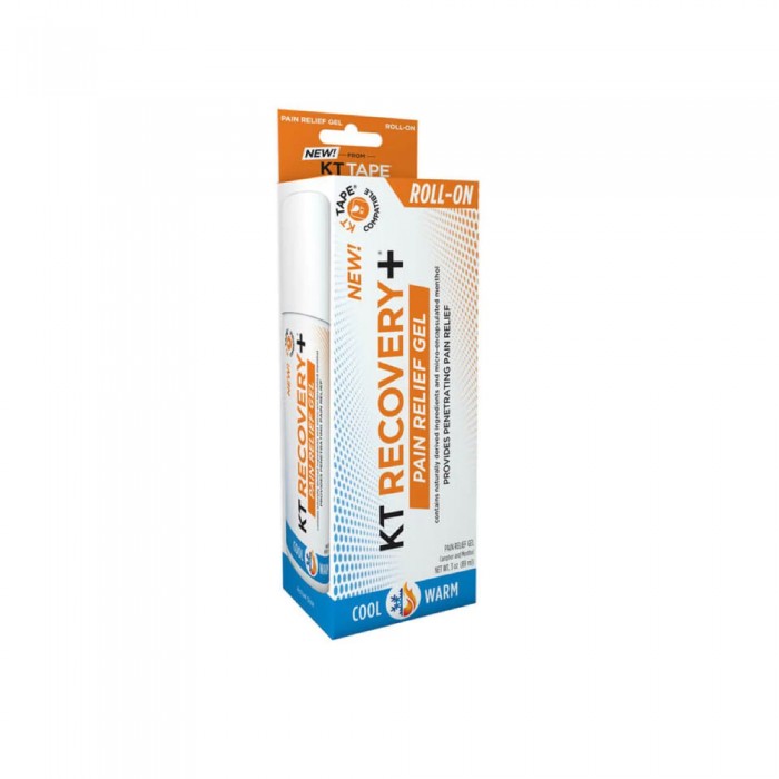 KT Recovery+ Pain Relief Gel Roll-On, KT Recovery +, KT-ACPRELIEFGLKT TAPE- PAIN, KT Tape
