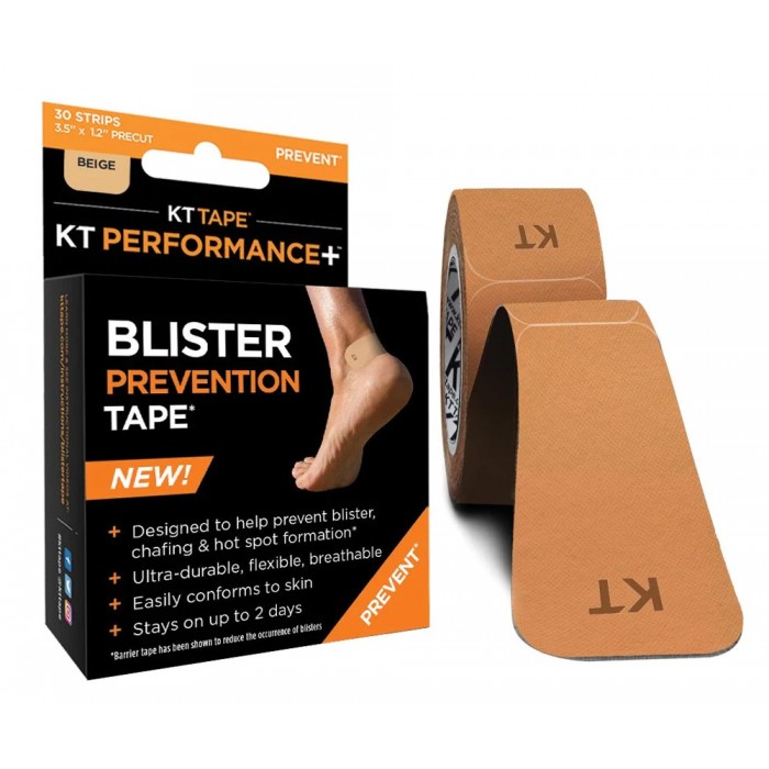 KT Performance+ Blister Prevention Tape, KT Blister Products, KT-AC30STRIPS-BKLTKTAPE, KT Tape