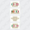 Official Italy Euro 2020 Match Date Details Printing (ITA 2020 MDT, Sponsor / Patches, ) by www.protechkitzone.com Official Italy Euro 2020 Match Date Details Printing, Official Match Details Printing, ITA 2020 MDT,