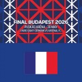 UEFA Final 2026 + France Flag (For PSG 25/26 Home)