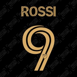 Rossi 9 (Official LAFC 2020 Home Name and Numbering)