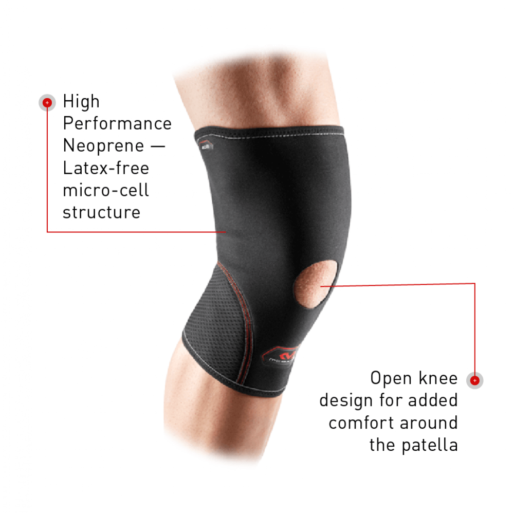 McDavid 402 KNEE SLEEVE W/OPEN PATELLA, Knee braces, MD402, McDavid