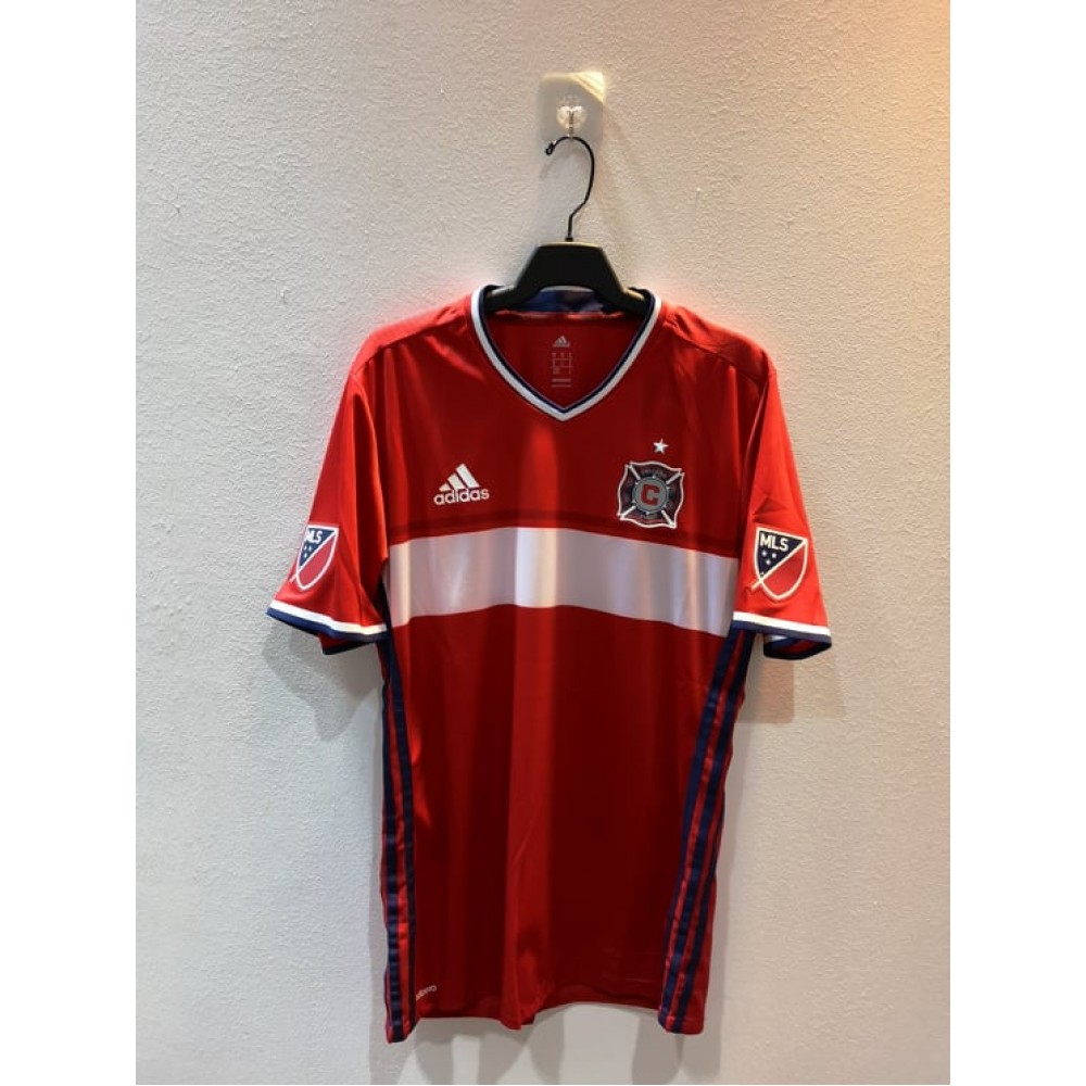 [PRE-OWNED / BNWT] CHICAGO FIRE 2016 HOME ADIZERO JERSEY (SPONSORLESS) - SIZE M