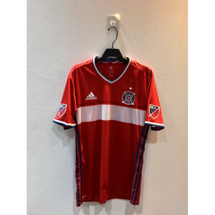 [PRE-OWNED / BNWT] CHICAGO FIRE 2016 HOME ADIZERO JERSEY (SPONSORLESS) - SIZE M, SIZE M (BNWT), 7418A Pre-Owned (CUST00039), Adidas