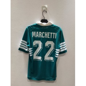 [PRE-OWNED / BNWT] LAZIO 2016/17 GOALKEEPER JERSEY WITH MARCHETTI 22 - SIZE M, SIZE M (BNWT), Pre-Owned (CUST00351), Macron