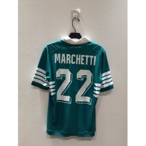 [PRE-OWNED / BNWT] LAZIO 2016/17 GOALKEEPER JERSEY WITH MARCHETTI 22 - SIZE M, SIZE M (BNWT), Pre-Owned (CUST00351), Macron