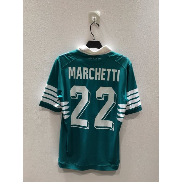 [PRE-OWNED / BNWT] LAZIO 2016/17 GOALKEEPER JERSEY WITH MARCHETTI 22 - SIZE M
