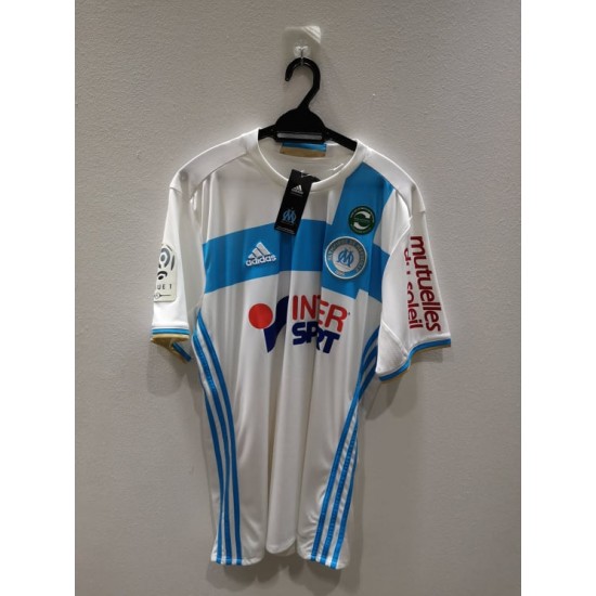 [PRE-OWNED / BNWT] MARSEILLE 2016/17 LIGUE 1 HOME JERSEY WITH EVRA 21 - SIZE M