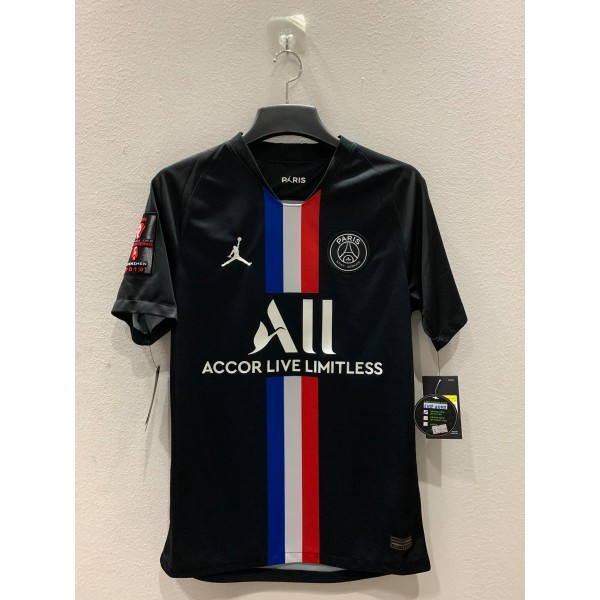 [PRE-OWNED / BNWT] PSG 2019/20 JORDAN 4TH JERSEY WITH CHINESE CAVANI + SHENZHEN SLEEVE PATCH - SIZE S