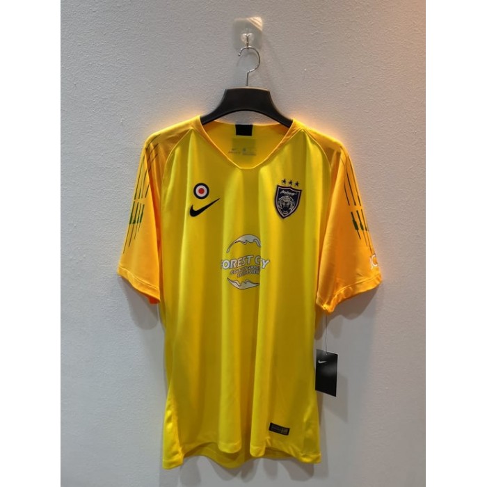 [PRE-OWNED / BNWT] JDT 2019 GOALKEEPER JERSEY WITH FARIZAL 1 - SIZE XL, Brand New with Tag, 919759-719 Pre-Owned (CUST00090), Nike