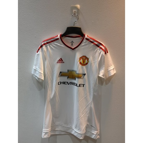 [BNWOT]  AUTHENTIC KITROOM MAN. UNITED 2015/16 AWAY JERSEY - SIZE 8 / L 