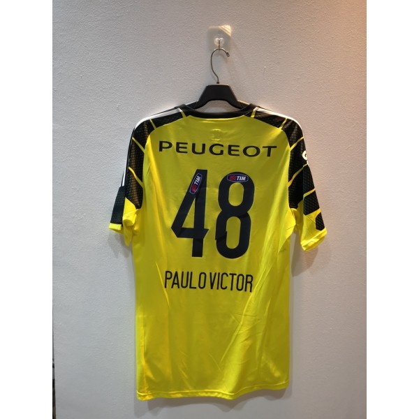 [BNWOT] FLAMENGO 2014 ADIZERO GOALKEEPER JERSEY WITH PAOLO VICTOR 48 - SIZE L