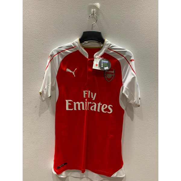 [PRE-OWNED / BNWT] ARSENAL 2015/16 HOME JERSEY ACTV PI WITH ALEXIS 17 + STARBALL RESPECT - SIZE L