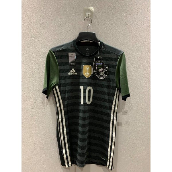 [PRE-OWNED / BNWT] GERMANY 2016 EURO AUTHENTIC AWAY JERSEY WITH OZIL 10 - SIZE S