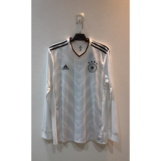 [PRE-OWNED / BNWT] AUTHENTIC KITROOM GERMANY UNDER-21 EUROPEAN CHAMPIONSHIP 2017 LONGSLEEVE JERSEY - SIZE 8 / L 