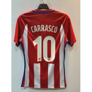 [PRE-OWNED / BNWT] AUTHENTIC KITROOM ATLETICO MADRID 2016/17 HOME JERSEY WITH CARRASCO #10 - SIZE M