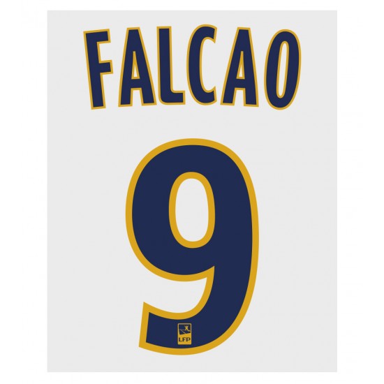 Falcao 9 (Official ASM 16/17 Away Ligue 1 Name and Numbering)