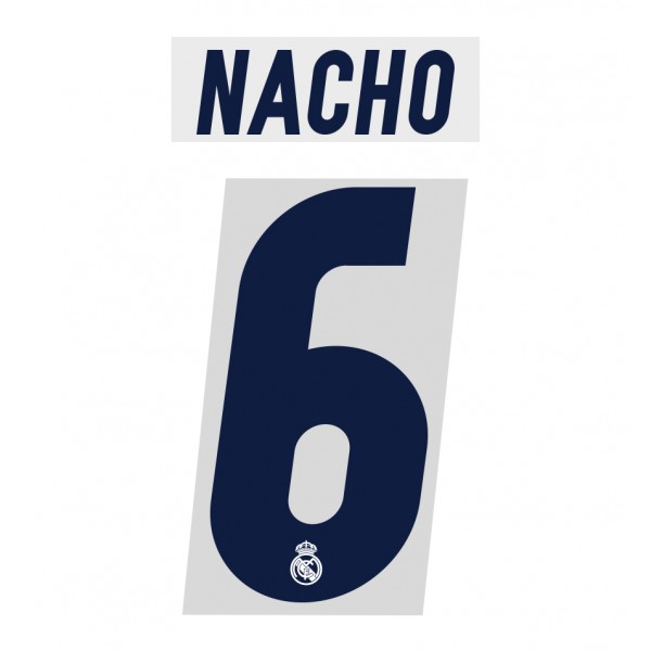 Nacho 6 (Official Real Madrid FC 16/17 Home Name and Numbering)