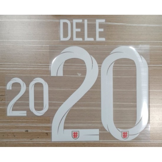 [CLEARANCE] Dele 20 - Official England 2018 Away Name and Numbering 