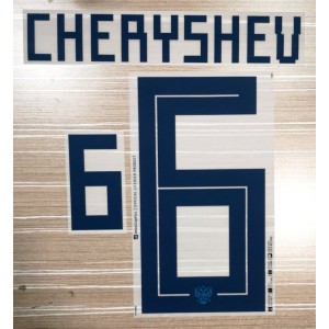 [CLEARANCE] Cheryshev 6 - Official Russia 2018 Away Name and Numbering 
