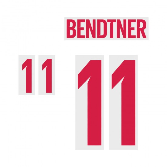[CLEARANCE] Bendtner 11 (Official Denmark World Cup 2018 Home Away and Numbering)