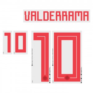 [CLEARANCE] Valderrama 10 - Official Colombia 2018 Away Name and Numbering)